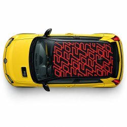 Renault 5 E-Tech side stripe and roof decal kit – clean look